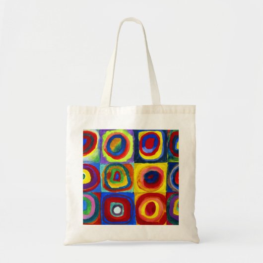 Wassily Kandinsky Color Study Tote Bag (Voorkant)