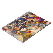 Wassily Kandinsky - Compositie 7 Abstracte Kunst Notitieboek (Linkerzijde)