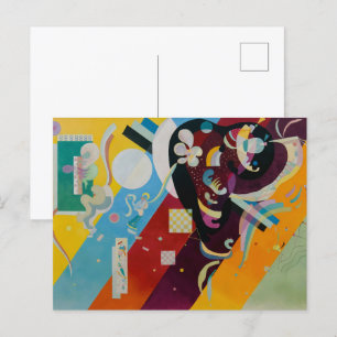 Wassily Kandinsky Compositie 9 Abstract schilderij Briefkaart