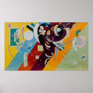 Wassily Kandinsky Compositie 9 Abstract schilderij Poster