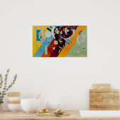 Wassily Kandinsky Compositie 9 Abstract schilderij Poster (Keuken)