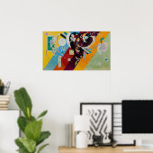 Wassily Kandinsky Compositie 9 Abstract schilderij Poster (Thuiskantoor)