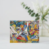 Wassily Kandinsky - Compositie II Abstracte Kunst Briefkaart (Staand voorkant)