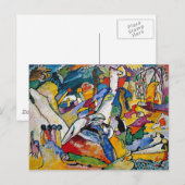 Wassily Kandinsky - Compositie II Abstracte Kunst Briefkaart (Voorkant / Achterkant)
