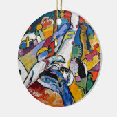 Wassily Kandinsky - Compositie II Abstracte Kunst Keramisch Ornament (Links)