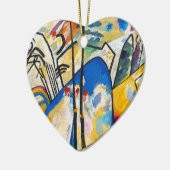 Wassily Kandinsky Compositie Vier - Abstracte Kuns Keramisch Ornament (Links)