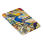 Wassily Kandinsky Compositie Vier - Abstracte kuns Magneet (Rechterzijde)