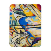 Wassily Kandinsky Compositie Vier - Abstracte kuns Magneet (Verticaal)