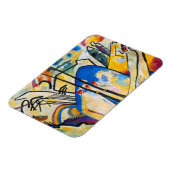 Wassily Kandinsky Compositie Vier - Abstracte kuns Magneet (Linkerzijde)