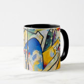 Wassily Kandinsky Compositie Vier - Abstracte kuns Mok (Voorkant rechts)