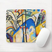 Wassily Kandinsky Compositie Vier - Abstracte Kuns Muismat (Met muis)