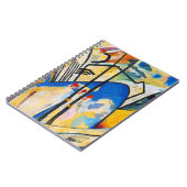 Wassily Kandinsky Compositie Vier - Abstracte kuns Notitieboek (Linkerzijde)