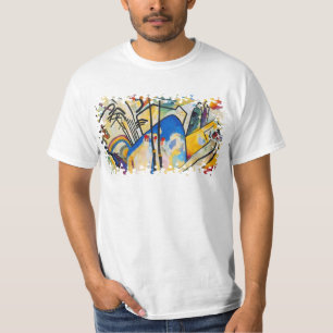 Wassily Kandinsky Compositie Vier - Abstracte kuns T-shirt