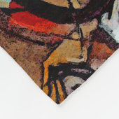 Wassily Kandinsky - Compositie Vijf Abstracte Kuns Fleece Deken (Hoek)