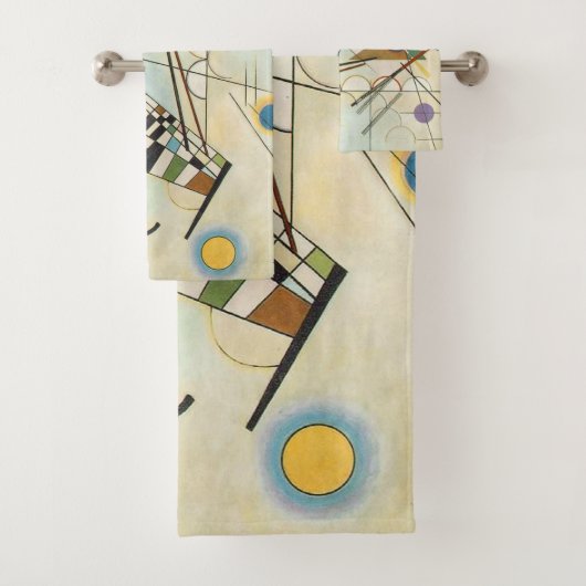Wassily Kandinsky-Composition IV 1911-Abstract Bad Handdoek (Insitu)