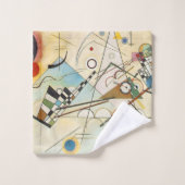 Wassily Kandinsky-Composition IV 1911-Abstract Bad Handdoek (Wasdoekje)