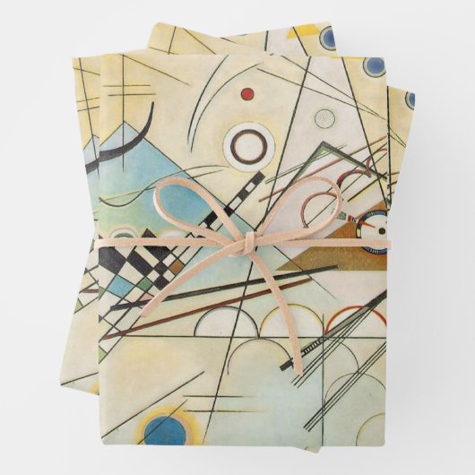 Wassily Kandinsky-Composition IV 1911-Abstract Inpakpapier Vel (In situ)