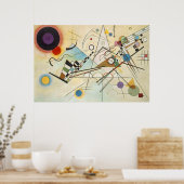 Wassily Kandinsky-Composition IV 1911-Abstract Poster (Keuken)