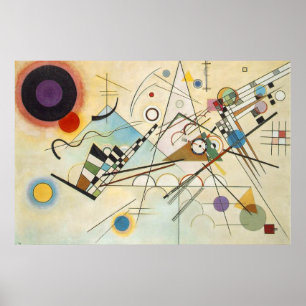 Wassily Kandinsky-Composition IV 1911-Abstract Poster