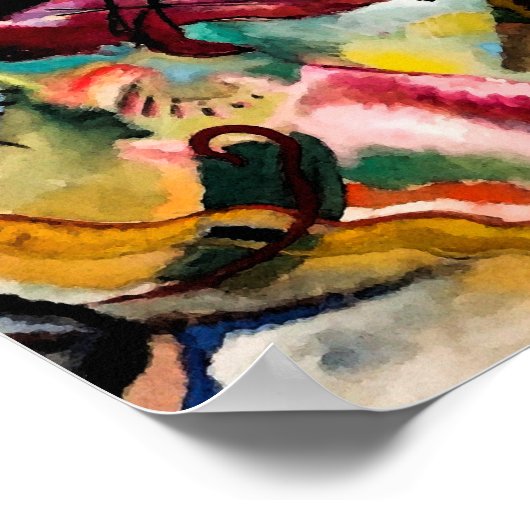 Wassily Kandinsky: Composition VII Poster (Hoek)