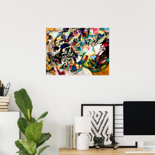 Wassily Kandinsky: Composition VII Poster (Thuiskantoor)
