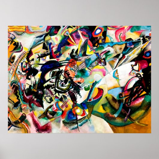 Wassily Kandinsky: Composition VII Poster (Voorkant)