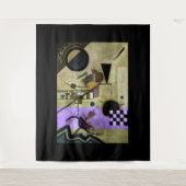 Wassily Kandinsky, Contrasterende geluiden, 1924 Wandkleed (Voorkant)