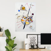 Wassily Kandinsky Delicate Tension Poster (Thuiskantoor)