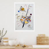 Wassily Kandinsky Delicate Tension Poster (Keuken)