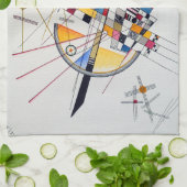 Wassily Kandinsky Delicate Tension Theedoek (Gevouwen)