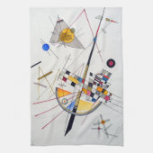 Wassily Kandinsky Delicate Tension Theedoek (Verticaal)