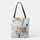 Wassily Kandinsky Delicate Tension Tote Bag (Achterkant)