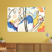 Wassily Kandinsky - Der Blaue Reiter Canvas Afdruk (Insitu (Woonkamer))