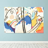 Wassily Kandinsky - Der Blaue Reiter Canvas Afdruk (Insitu (Houten vloer))
