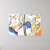 Wassily Kandinsky - Der Blaue Reiter Canvas Afdruk (Voorkant)