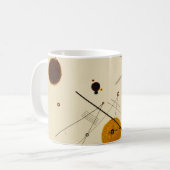 Wassily Kandinsky - Drie vrije cirkels Koffiemok (Voorkant links)