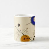 Wassily Kandinsky - Drie vrije cirkels Koffiemok (Center)