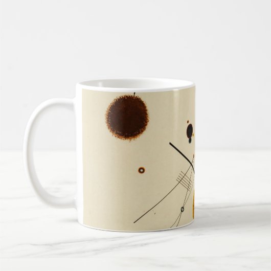 Wassily Kandinsky - Drie vrije cirkels Koffiemok (Links)