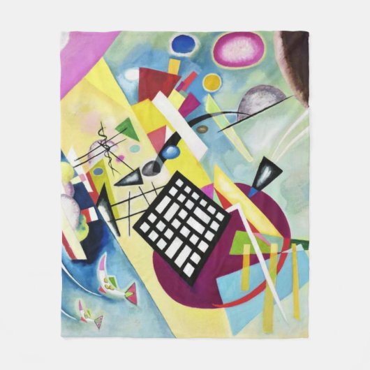 Wassily Kandinsky Fleece Deken (Voorkant)