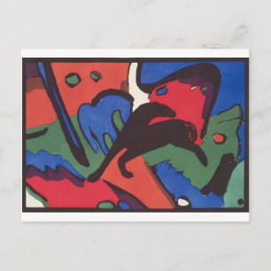 Wassily Kandinsky Franz Marc Blue Rider Painting Briefkaart