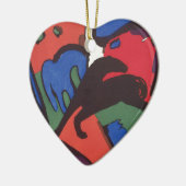 Wassily Kandinsky Franz Marc Blue Rider Painting Keramisch Ornament (Links)