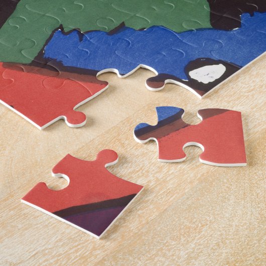 Wassily Kandinsky Franz Marc Blue Rider Painting Legpuzzel (Zijkant)