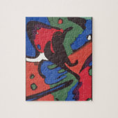 Wassily Kandinsky Franz Marc Blue Rider Painting Legpuzzel (Verticaal)