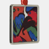 Wassily Kandinsky Franz Marc Blue Rider Painting Metalen Ornament (Rechts)