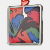 Wassily Kandinsky Franz Marc Blue Rider Painting Metalen Ornament (Links)