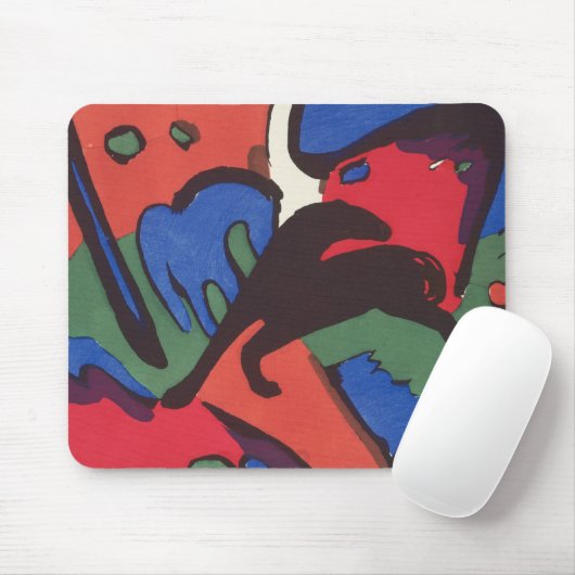 Wassily Kandinsky Franz Marc Blue Rider Painting Muismat (Met muis)