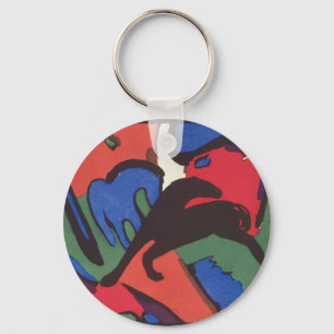 Wassily Kandinsky Franz Marc Blue Rider Painting Sleutelhanger