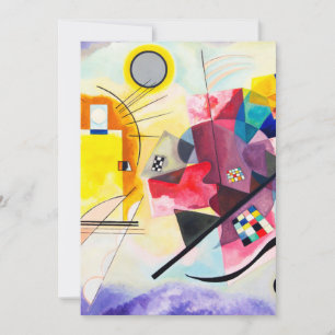 Wassily Kandinsky - Geel Rood Blauw Kaart