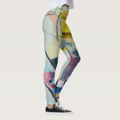 Wassily Kandinsky geometrische compositie Leggings (Rechts)