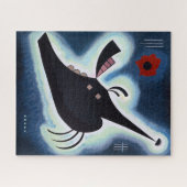 Wassily Kandinsky - Gepunte Zwarten. Legpuzzel (Horizontaal)